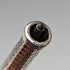 British Antique Mechanical Pencil Red Glass Decoration Telescoping 81-98mm